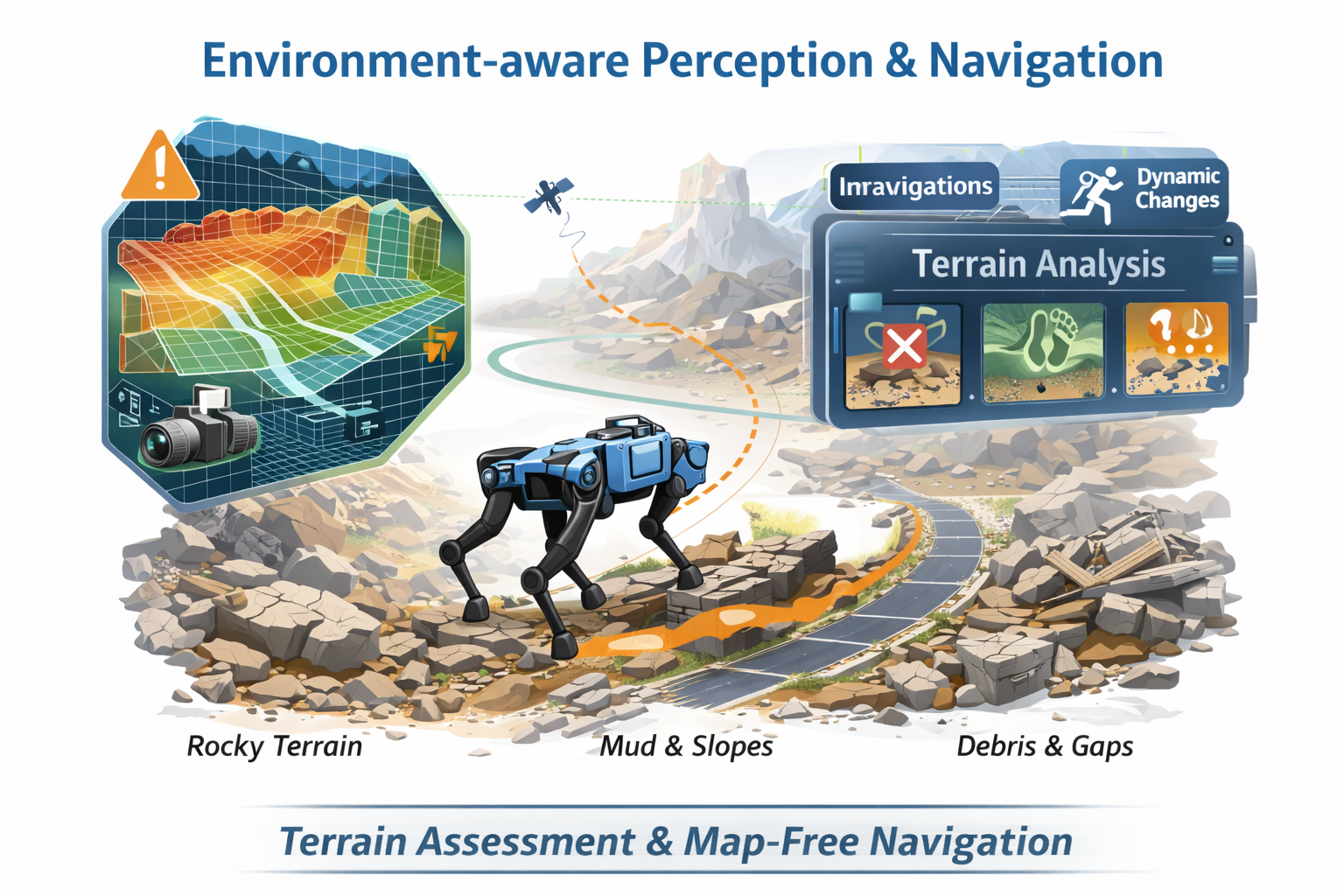 Environment-aware Perception and Navigation