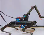 Loco-Manipulator design, control and trajectory planning
