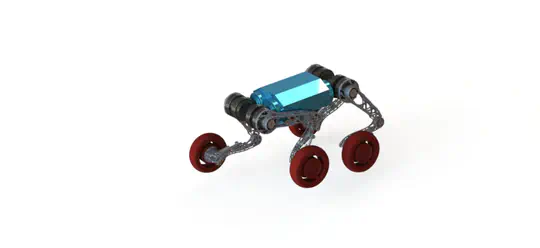 Wheel-legged robot design, control and trajectory planning
